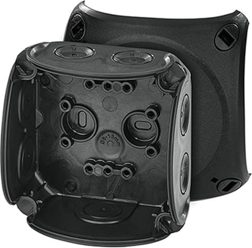 Hensel Kabelabzweigkasten DK 0200 B bis 2,5 qmm ohne Klemme IP66 schwarz