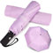 Shinok Reise-Regenschirm, kompakt, faltbar, UV-Regenschirm für Sonnenschutz, automatisches Öffnen, Schließen, Damen-Regenschirme, Violett