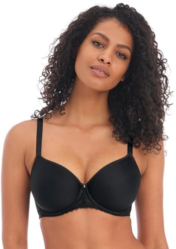 Freya Signature Underwire Spacer BH T-shirt dam, svart, 65F
