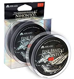 Mikado Nihonto Fine Braid - 0.08mm/4.95Kg/150M - Schwarz