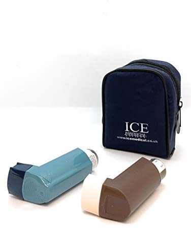 ICE Medicinsk inhalator väska - liten (midnattblå)