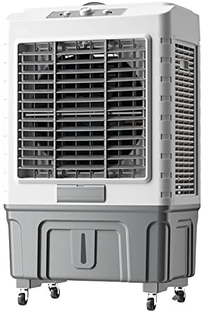 ZYFC Ventilatore Evaporativo Commerciale del Dispositivo di Raffreddamento dell'Aria, Umidificatore Industriale, Condizionatore d'Aria 3 in 1, Serbatoio dell'Acqua Grande da 55l