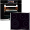 Kaiser Pyrolyse Backofen LaPerle »EH 6344+ KCT 6715 F«, Elektro Backofen, TFT Display, Air fryer,Bratautomatik,79L + Glaskeramik Kochfeld, 4 Kochzonen, Einbau Herd, High Light
