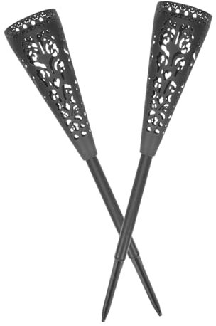 Garneck 2pezzi Vasi Per Fiori Da Cimitero Con Punta Per Inserimento Nel Terreno Decorazioni Commemorative Per Fiori Artificiali e Bouquet Nel Giardino e Cimitero