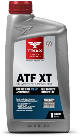 TRIAX ATF XT ATF+4 Olio Cambio Automatico Sintetico - Per Trasmissioni Chrysler Jeep Dodge RAM Fiat MS 9602 (0,946 L (1 quart))