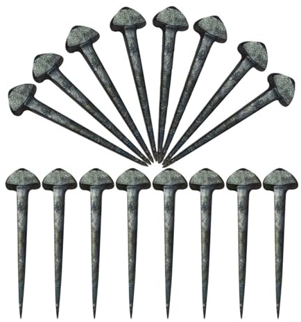 50 pezzi di chiodi for zoccoli cavallo in ferro resistente, dimensioni compatte, strumento sostituibile, accessorio for la cura dell'equitazione