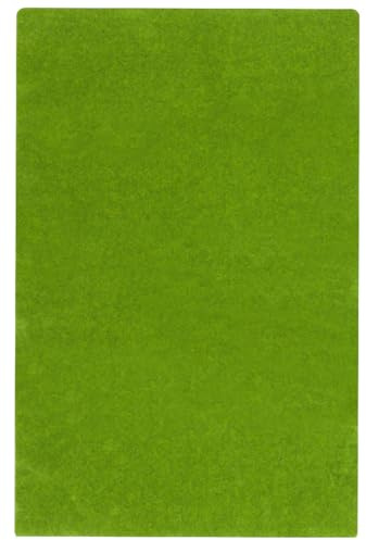 BELLIFFY Gefälschtes Rasenpapier Modellbau 33X100cm mit Kraftpapier Rückseite Selbstklebende Grasmatte für Sandtisch Gartendekoration und Modelleisenbahn Landschaft