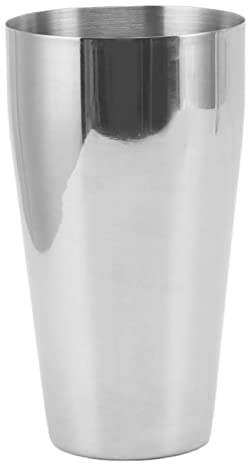 Aumotop Pint Cups Hållbart Rostfritt Stål Blandningsglas för Milkshakes och Drycker 750ML