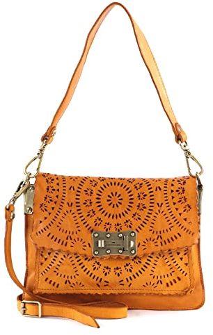 Campomaggi Agnese Crossbody Bag Malibù M Giallo