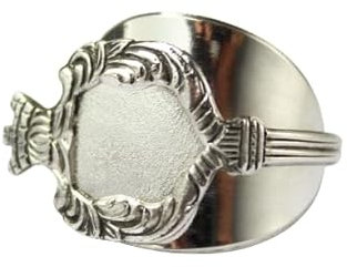 Besteck Schmuck Ring, ca. 66 (21) Ring aus Besteck