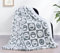 Decke Kuscheldecke, 200x230 cm Kuscheldecke, Flauschige Wolldecke mit Muster, 520GSM Flauschige Decke, Warme Sherpa Decke, Wohndecke, Sofadecke