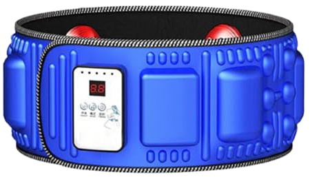 Máquina para quemar grasa de cintura, cinturón adelgazante inalámbrico eléctrico para pérdida de peso del vientre, abdomen y abdomen, masajeador abdominal portátil para mejorar el flujo sanguíneo y