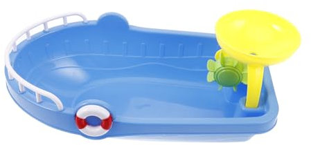 Vaguelly 2st Strandboot-Set Sandkastenspielzeug Strandspielzeug Für Babys Bootsspielzeug Sandspielzeug Für Den Strand Badewannenboote Poolspielzeug Für Badewanne Plastik