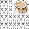 KILDOWS 20 Piezas Adorno de Tarta con Lazo, Decoración de Tarta con Lazo Negro, Decoración de Tarta para Boda, Despedida de Soltera, Cumpleaños, Día de los Enamorados, Día de San Valentín
