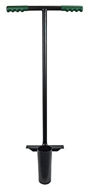 Faithfull Essentials Carbon Steel Long Handled Treaded Bulb Planter Length 960mm