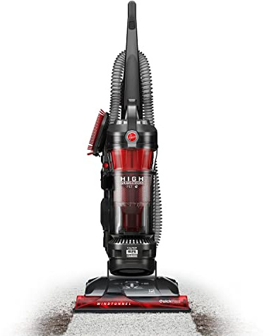 Hoover WindTunnel 3 Max Performance Pet Bagless Vacuum Cleaner, Corded Upright Vac, HEPA Media Filtration, Quick Pass Brushroll, Corded Vacuum Cleaners for Home Use