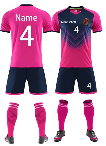 LAIFU Trikot Kinder Manner Jungen Benutzerdefiniert Trikot Personalisierte Jeder Name Nummer Team Logo