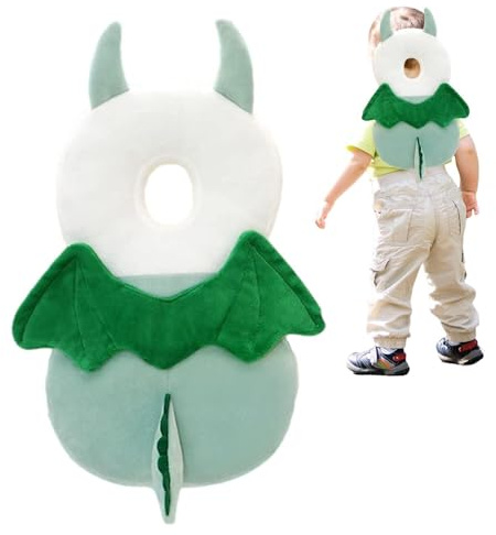 Mochila protectora para la cabeza, protección para la cabeza del bebé, almohadilla de seguridad para el uso, bonita almohada transpirable y suave para caminar, almohadilla de protección para la cabeza