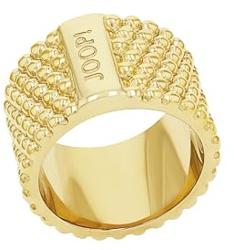 JOOP! Ring Edelstahl Damen Ringe, Gold, Kommt in Schmuck Geschenk Box