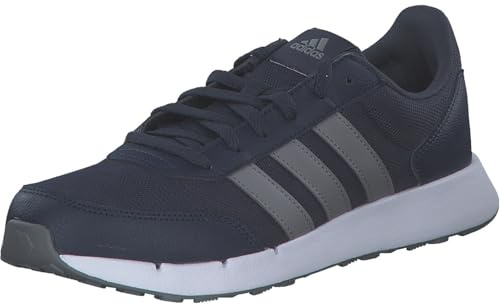 adidas Unisex - Adulto Run 50s Shoes, Shadow Navy Grey Three Legend Ink, 42 EU