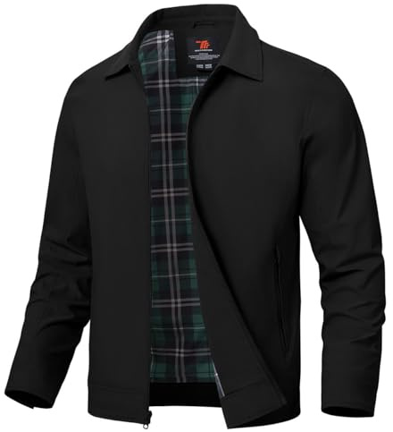 YSENTO Mens Summer Bomber Jackets Lightweight Casual Windbreaker Baseball Sports Cargo Jacket Outwear with Zip Pockets