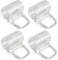 Kichvoe 4 Stück 20 Mm Rollo-Clips Zum Herunterziehen Von Rollos Hebeklemme Zum Ziehen Von Kabellosen Rollos Transparenter Griff Für Rollos Rollo-Griffe