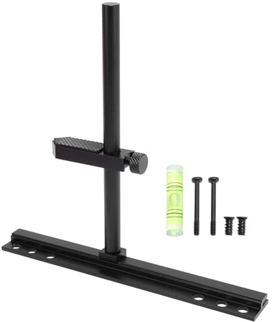 GPU-stödfäste, Aluminiumlegering Grafikkort GPU-stödstöd med 4 Skruvar, Hållare för Grafikkortshängare för 9 Cm 12 Cm 14 Cm Fläktar (Svart)