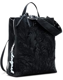 Desigual zaino per il tempo libero Romeo Floral Sumy Mini Backpack Black nero