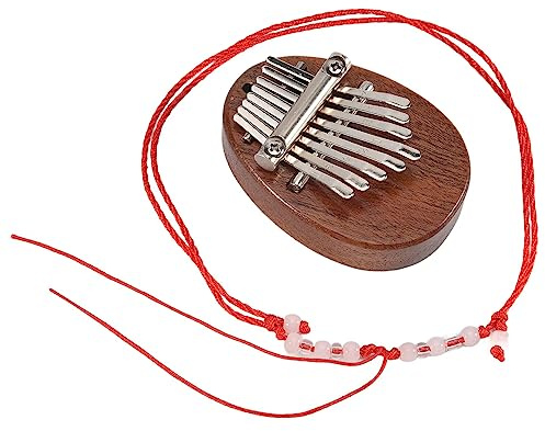Mucshim Mini Kalimba 8 Tasten Daumen Klavier Toller Sound Finger Tastatur Musik Instrument