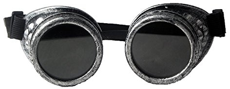 Schweißerbrille, Heavy Metal Steampunk Gothic Style Brille Schweißerbrille Schweißen Arbeitsschutzbrille Autogenbrille