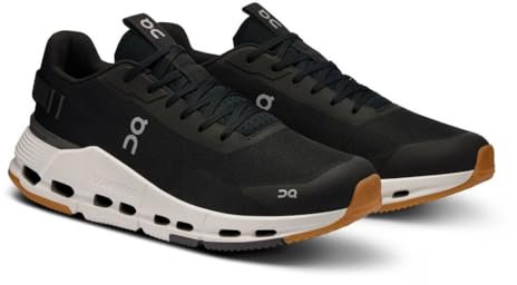 On Cloudnova Form 2 Herren-Sneaker, Schwarz | Elfenbein, 43 EU