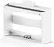 Rosen P35 Beginner 88 Key Digital Piano Full Size Weighted Keyboard mit Möbelständer, White Portable Electric Piano, 3-Pedal Unit