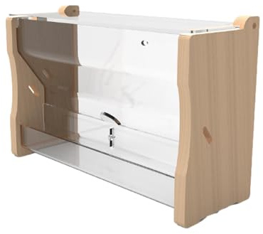 Mangeoire à cailles Automatique | Boîte d'alimentation pour perruches | Conteneur de Nourriture pour Cage pour Animaux de Compagnie | La mangeoire à cailles est conçue pour simplifier l'alimentation