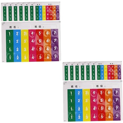 OFFSCH 16stücke Panflöten Aufkleber Für Anfänger Notenstickers Für Musikinstrumente Langlebig Und Sicher Für Percussion Training Und Einfache Installation