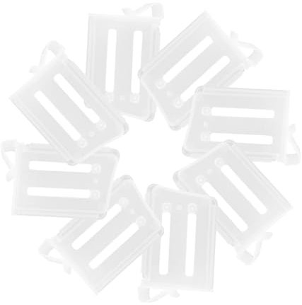 NUOBESTY Divisores Para Frigorífico Clip Divisor Para Puerta Lateral Separador Para Congelador Organizador Compacto