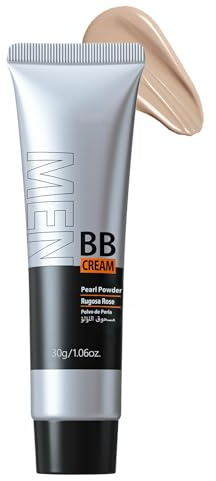 Clawrex Männer BB Cream, Color Correcting Foundation, Full Coverage BB Creme Concealer für Makelloses Makeup, Hydratisierend und Makellos, Langlebig Samtiger Hauteffekt, Natürliches Finish Man(Nature)