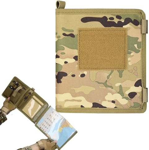 Étui de rangement extérieur pour cartes, sac d'accessoires de survie, pochette de randonnée étanche, équipement d'étude sur le terrain, organisateur d'aventure de chasse, sac de rangement étanche pour