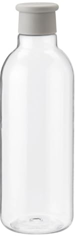 RIG-TIG by stelton Wasser Flasche DRINK-IT 0,75 l verschiedene Farben, Auswahl:light grey