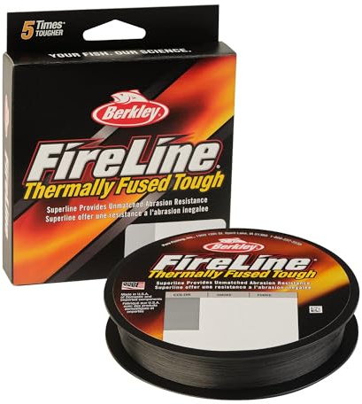 Berkley FireLine® Superline, Smoke, 6lb | 2.7kg, 125yd | 114m Fishing Line, Suitable for Freshwater Environments