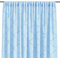 AmeliaHome Gardine 140x250 cm 1 St. Vorhang halbtransparent Kräuselband Hellblau Delva