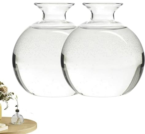 Avocado Samen S-tarter Vase Pflanzgefäß, transparenter Avocado Samen Sprossen Pflanztopf, Avocado Baum Zuchtset, kleine Glasvase für Blumen, für Gartenliebhaber, Tischdekoration zu Hause