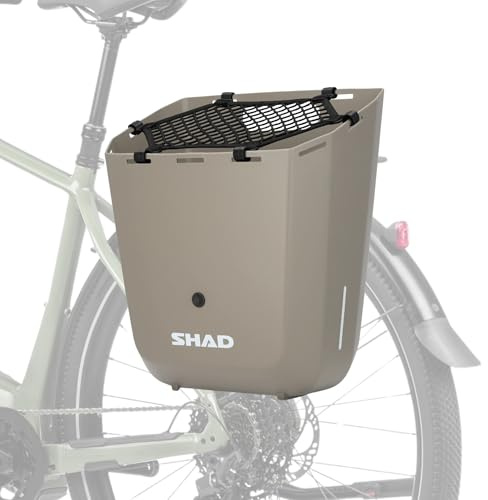 SHAD Bikes Daily Bike Box 20L Bolsa rígida extraíble de liberación rápida para bicicletas fijación extraíble con polipropileno resistente a los impactos Klickfix Korbfix