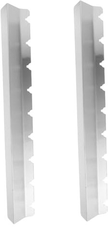 UKCOCO 1 Par Soporte De Barbacoa Soporte Para Pinchos Accesorio Para Barbacoa Soporte Para Barbacoa Soporte De Metal Para Brochetas De Kebab Accesorio De Parrilla Acero Inoxidable Silver