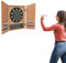 MEELRYD Dartscheibe Elektronisch, Dart Zähler, Dart Scheibe mit 12 Pfeile, Wandbefestigung Dartboard, Dart für Büros, Gärten, Partyräume, Kneipen