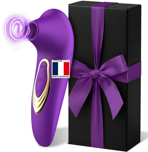 Sex Toys Femme Clitoridien I Vibro-masseur Silencieux 10 Modes, Sextoyse Femme Clitoridienne Stimulation Clitoris I Sex Toys Couple, Jouet Adulte (Violet Elixir)