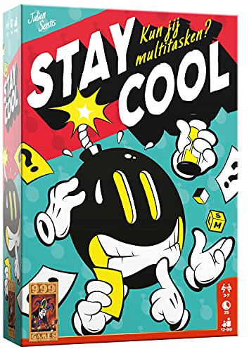 999 Games - Stay Cool Brecher - ab 12 Jahren - Nominiert für Spielzeug des Jahres 2020, Julien Sentis - für 3 bis 7 Spieler - 999-STA01