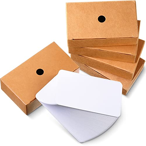 Sepamoon 500 Pcs Blank Business Cards Cardstock 2 x 3.5 small blank note cards Mini Message Paper Learning Cardboard DIY Gift Tags(White)