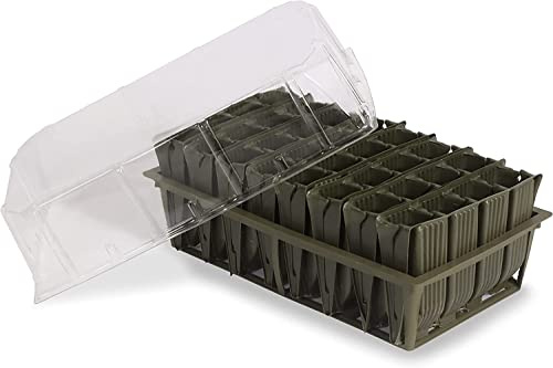 Pack of 2 - Haxnicks 32 Cell Deep Root Trainers Seed Seedling Germination Cell Plug Plant Cultivation Trays