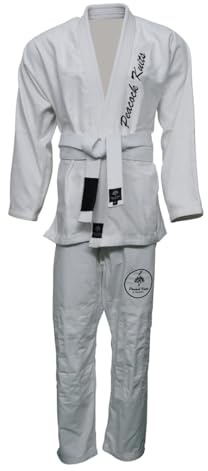 Women's Traditional Karate Gi Uniform with Belt - Lightweight, Durable Cotton Martial Arts Suit for Training & Competition (Black, F2)