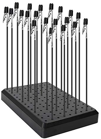 Evemodel GJJC09B 1 Pieza Base de Soporte de Pintura y 20 Piezas de Pinzas de cocodrilo Set de Herramientas de Modelado Nuevo